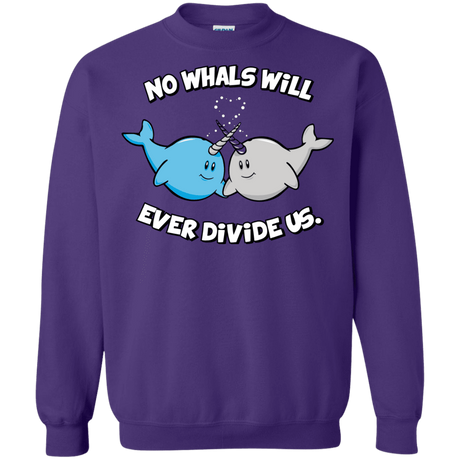 Sweatshirts Purple / Small Whals Crewneck Sweatshirt