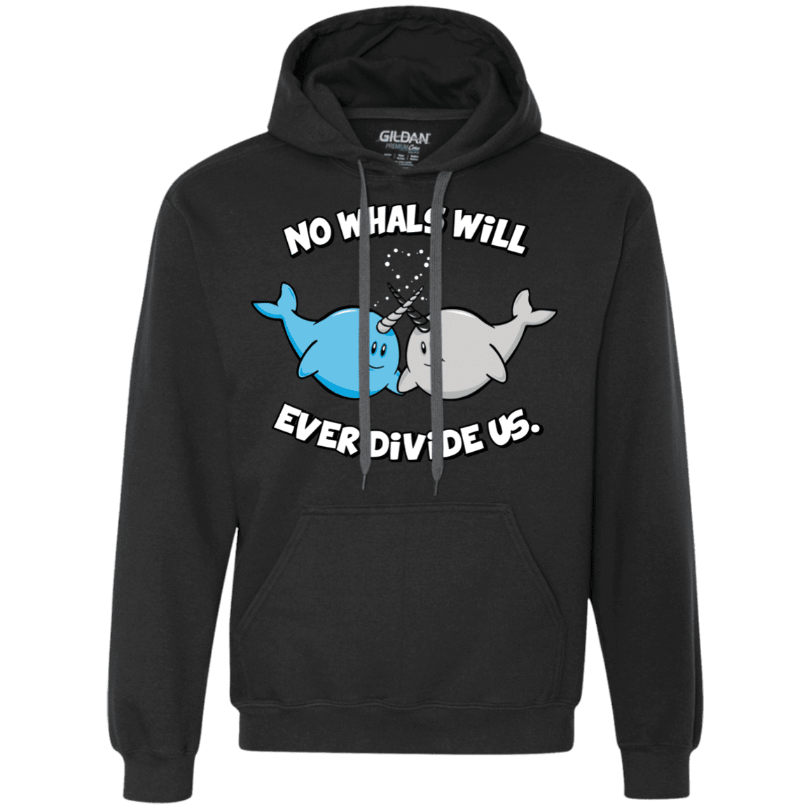 Sweatshirts Black / Small Whals Premium Fleece Hoodie
