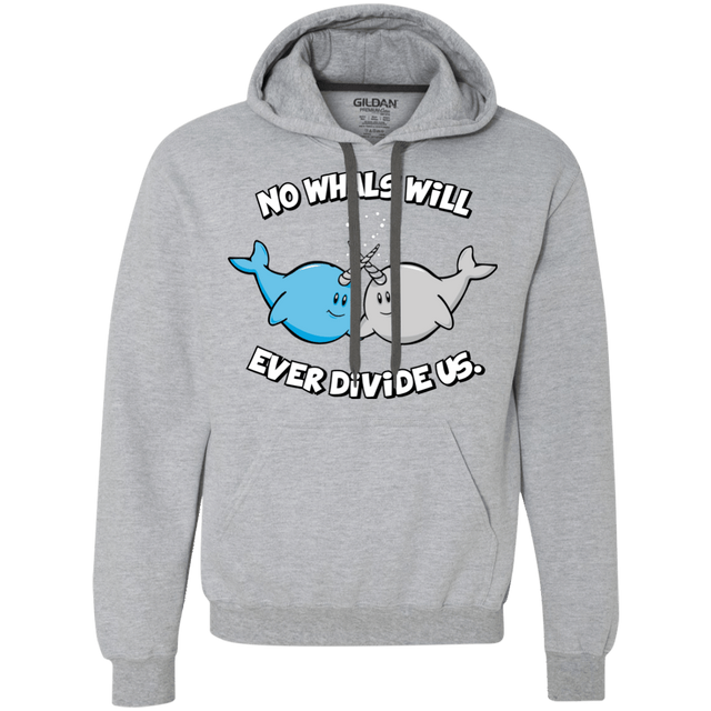 Sweatshirts Sport Grey / Small Whals Premium Fleece Hoodie