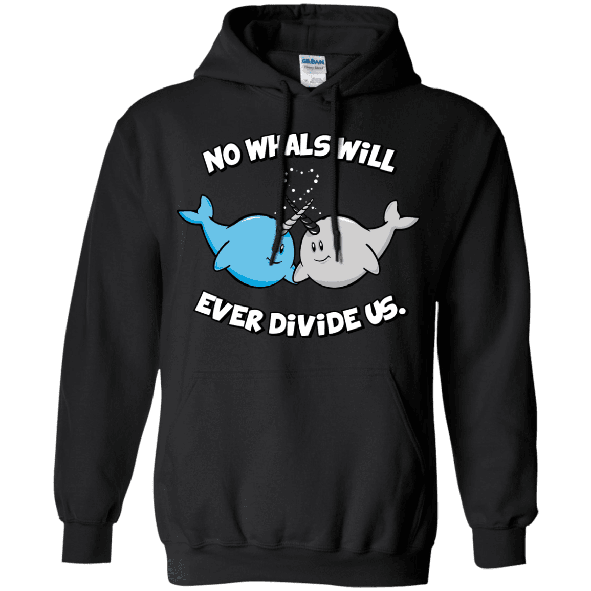 Sweatshirts Black / Small Whals Pullover Hoodie