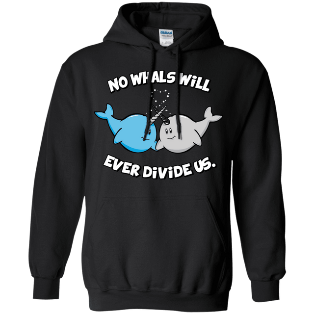 Sweatshirts Black / Small Whals Pullover Hoodie
