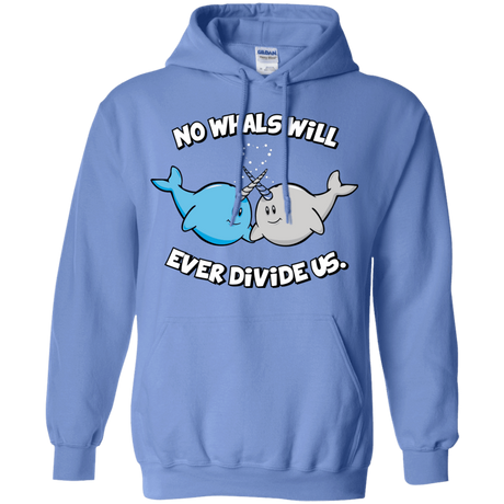Sweatshirts Carolina Blue / Small Whals Pullover Hoodie