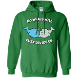 Sweatshirts Irish Green / Small Whals Pullover Hoodie