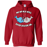 Sweatshirts Red / Small Whals Pullover Hoodie