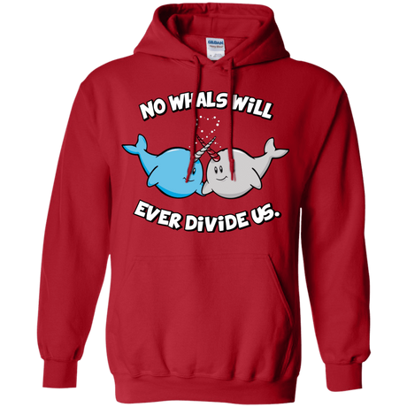 Sweatshirts Red / Small Whals Pullover Hoodie