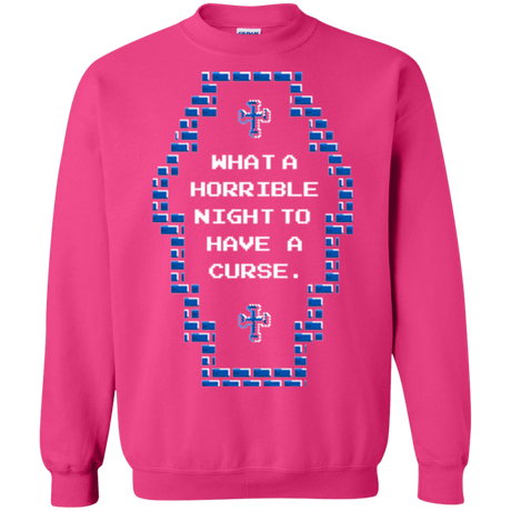 Sweatshirts Heliconia / Small What a Horrible Night Crewneck Sweatshirt