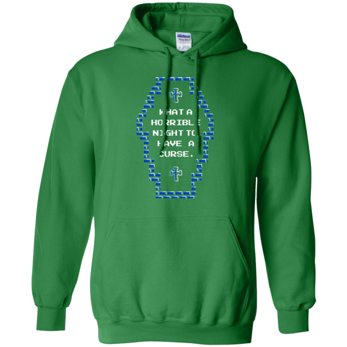 Sweatshirts Irish Green / Small What a Horrible Night Pullover Hoodie