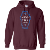 Sweatshirts Maroon / Small What a Horrible Night Pullover Hoodie