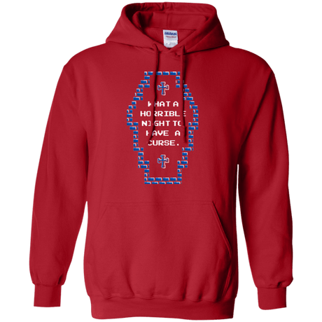 Sweatshirts Red / Small What a Horrible Night Pullover Hoodie