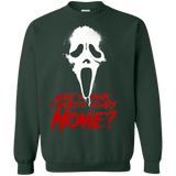 Sweatshirts Forest Green / S What's Your Favorite Scary Movie Crewneck Sweatshirt