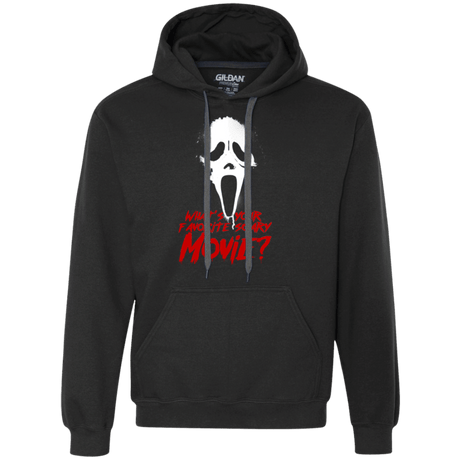 Sweatshirts Black / S What's Your Favorite Scary Movie Premium Fleece Hoodie