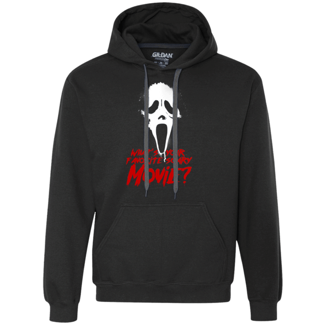 Sweatshirts Black / S What's Your Favorite Scary Movie Premium Fleece Hoodie