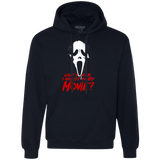 Sweatshirts Navy / S What's Your Favorite Scary Movie Premium Fleece Hoodie