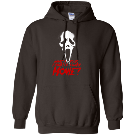 Sweatshirts Dark Chocolate / S What's Your Favorite Scary Movie Pullover Hoodie