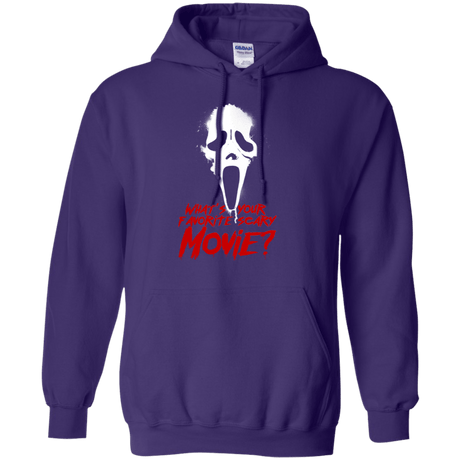 Sweatshirts Purple / S What's Your Favorite Scary Movie Pullover Hoodie