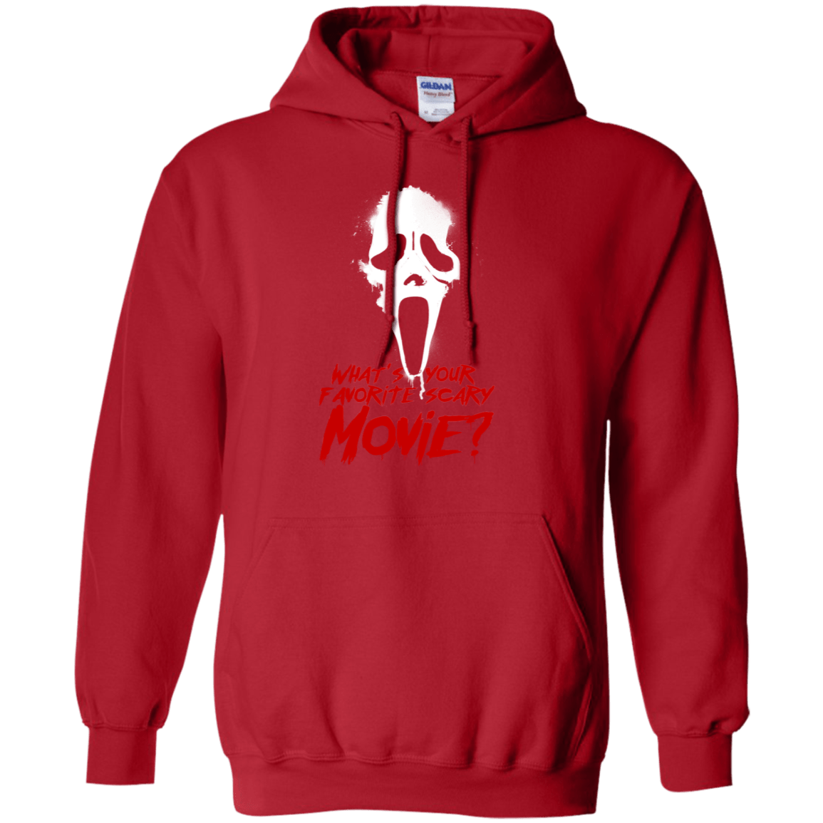 Sweatshirts Red / S What's Your Favorite Scary Movie Pullover Hoodie