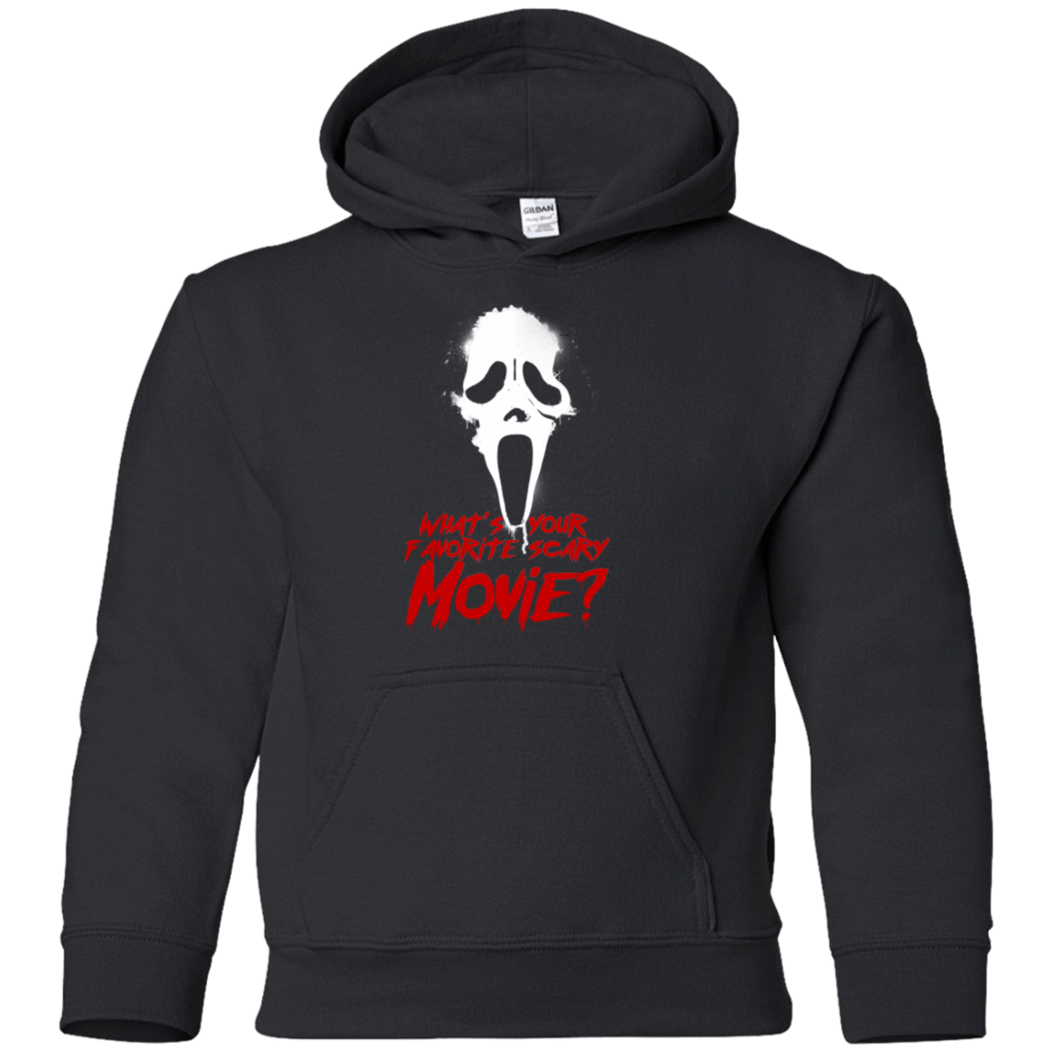 Sweatshirts Black / YS What's Your Favorite Scary Movie Youth Hoodie