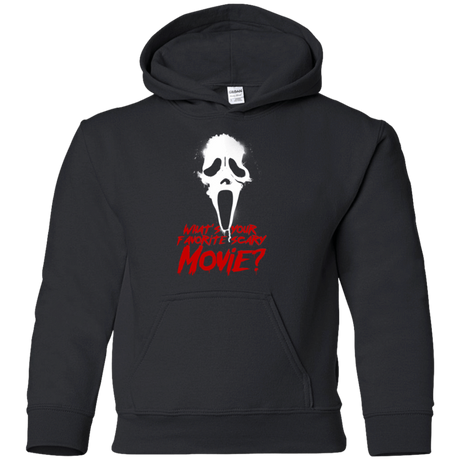 Sweatshirts Black / YS What's Your Favorite Scary Movie Youth Hoodie