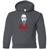 Sweatshirts Charcoal / YS What's Your Favorite Scary Movie Youth Hoodie