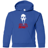 Sweatshirts Royal / YS What's Your Favorite Scary Movie Youth Hoodie