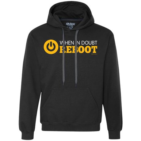Sweatshirts Black / Small When In Doubt Reboot Premium Fleece Hoodie