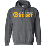 Sweatshirts Dark Heather / Small When In Doubt Reboot Pullover Hoodie