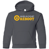 Sweatshirts Charcoal / YS When In Doubt Reboot Youth Hoodie
