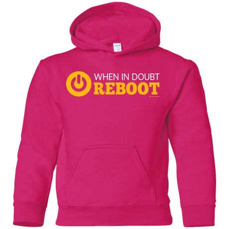 Sweatshirts Heliconia / YS When In Doubt Reboot Youth Hoodie