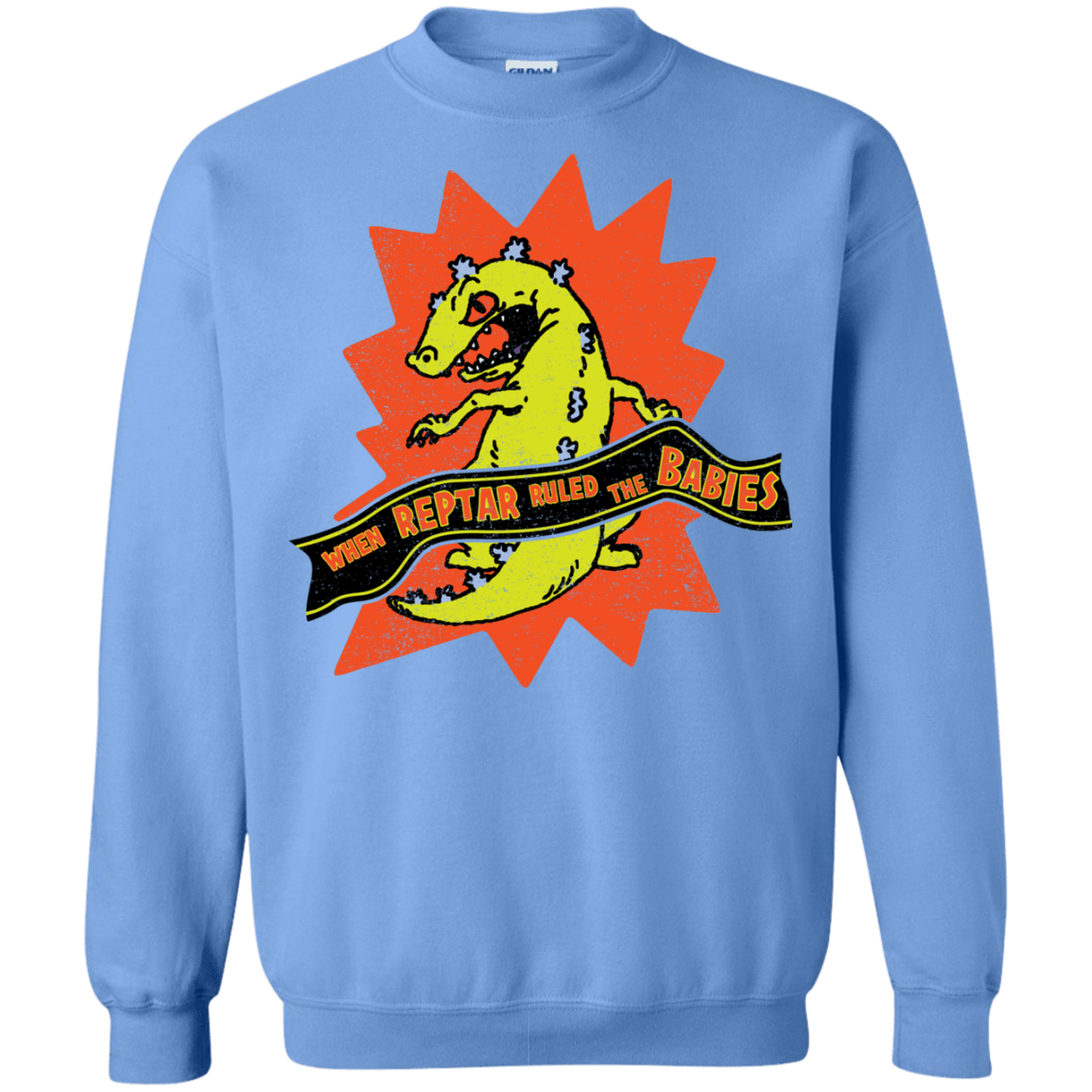 Sweatshirts Carolina Blue / S When Reptar Ruled The Babies Crewneck Sweatshirt