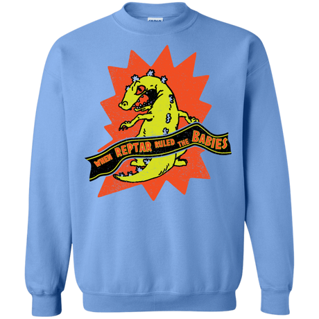 Sweatshirts Carolina Blue / S When Reptar Ruled The Babies Crewneck Sweatshirt