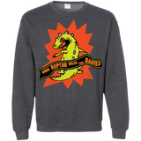 Sweatshirts Dark Heather / S When Reptar Ruled The Babies Crewneck Sweatshirt