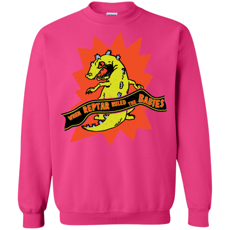 Sweatshirts Heliconia / S When Reptar Ruled The Babies Crewneck Sweatshirt