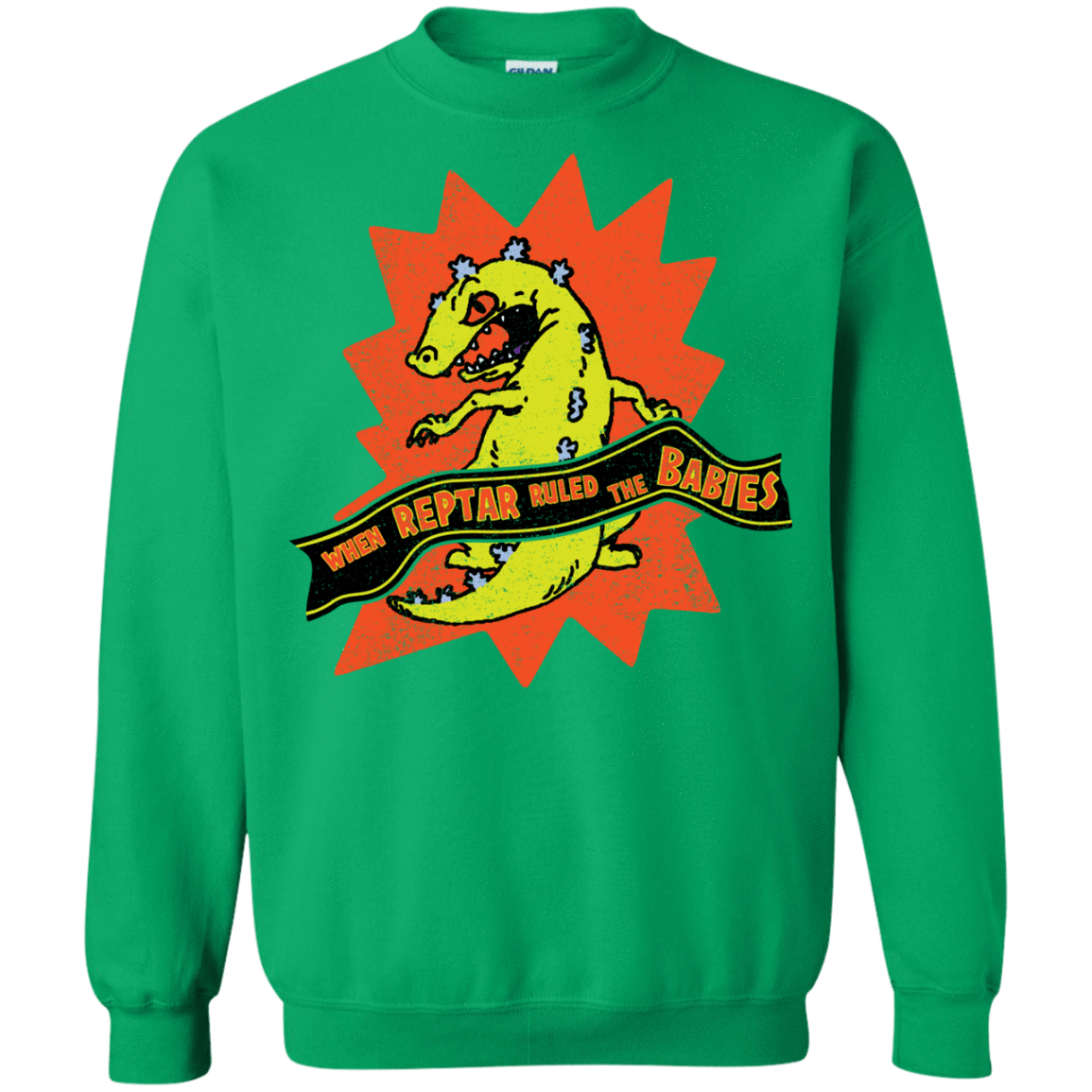 Sweatshirts Irish Green / S When Reptar Ruled The Babies Crewneck Sweatshirt