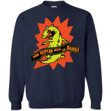 Sweatshirts Navy / S When Reptar Ruled The Babies Crewneck Sweatshirt