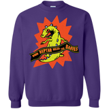 Sweatshirts Purple / S When Reptar Ruled The Babies Crewneck Sweatshirt