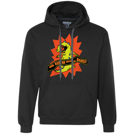 Sweatshirts Black / S When Reptar Ruled The Babies Premium Fleece Hoodie
