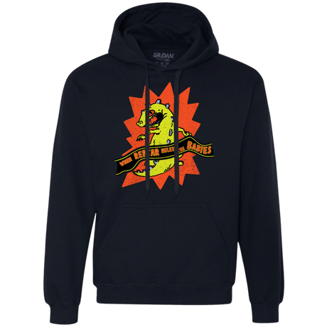 Sweatshirts Navy / S When Reptar Ruled The Babies Premium Fleece Hoodie