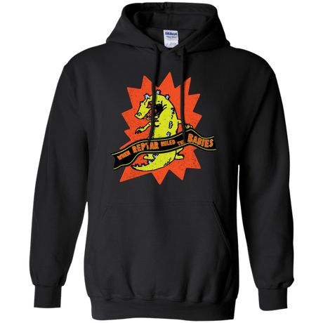 Sweatshirts Black / S When Reptar Ruled The Babies Pullover Hoodie