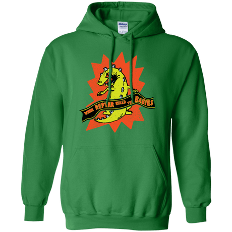 Sweatshirts Irish Green / S When Reptar Ruled The Babies Pullover Hoodie