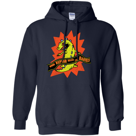 Sweatshirts Navy / S When Reptar Ruled The Babies Pullover Hoodie
