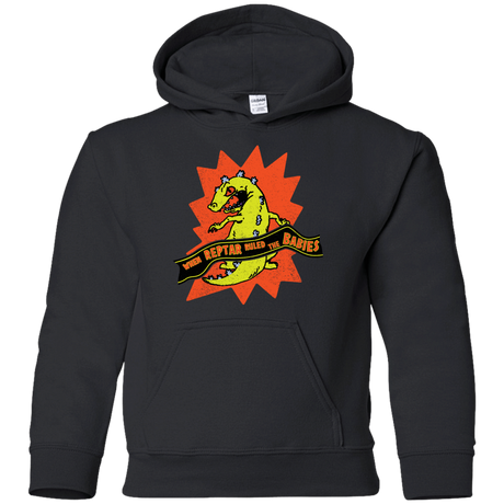 Sweatshirts Black / YS When Reptar Ruled The Babies Youth Hoodie