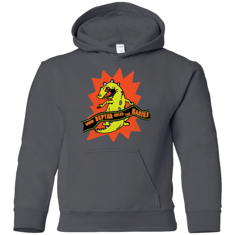 Sweatshirts Charcoal / YS When Reptar Ruled The Babies Youth Hoodie
