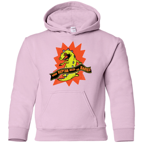 Sweatshirts Light Pink / YS When Reptar Ruled The Babies Youth Hoodie