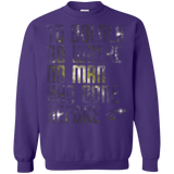 Sweatshirts Purple / Small Where no Man has gone Before Crewneck Sweatshirt