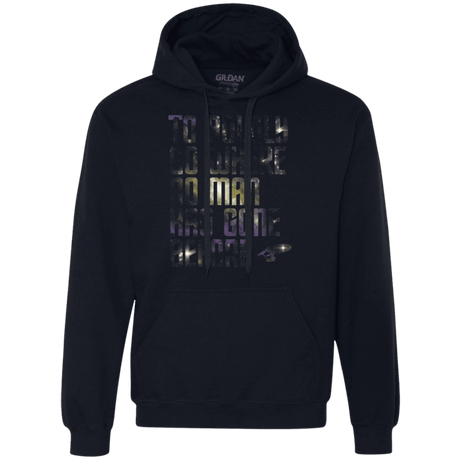 Sweatshirts Navy / Small Where no Man has gone Before Premium Fleece Hoodie