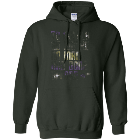 Sweatshirts Forest Green / Small Where no Man has gone Before Pullover Hoodie