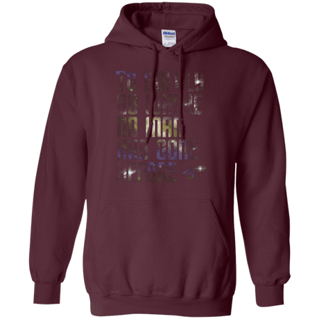 Sweatshirts Maroon / Small Where no Man has gone Before Pullover Hoodie