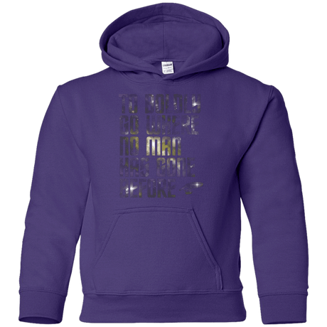 Sweatshirts Purple / YS Where no Man has gone Before Youth Hoodie