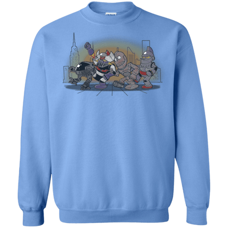 Sweatshirts Carolina Blue / Small Where The Big Robots are Crewneck Sweatshirt