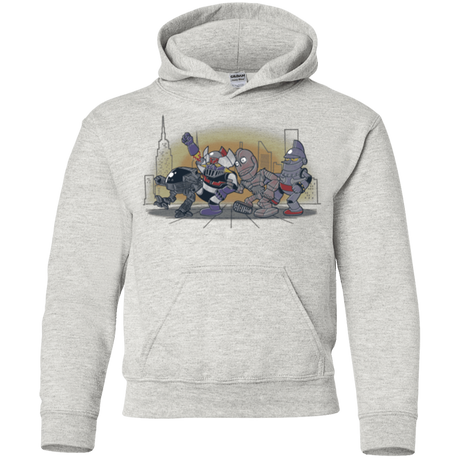 Sweatshirts Ash / YS Where The Big Robots are Youth Hoodie